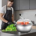 Bud Leaf Bowl Trimmer 490mm Manual Stainless Steel Wet Dry