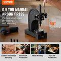 Arbor Press 0.5 Ton Manual Desktop Cast Iron Stamping Bending Press