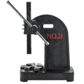 Arbor Press 3 Ton Manual Cast Iron Heavy Duty Desktop Stamping