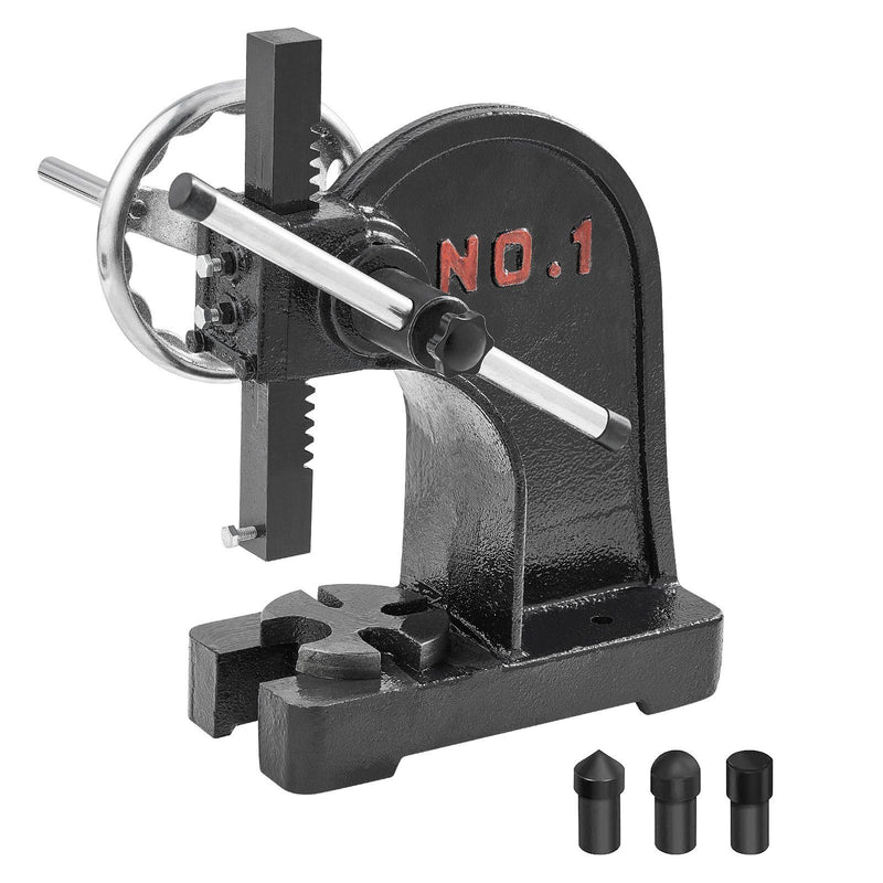 Arbor Press 1 Ton Manual Cast Iron Desktop Stamping Bending Press