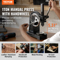 Arbor Press 1 Ton Manual Cast Iron Desktop Stamping Bending Press