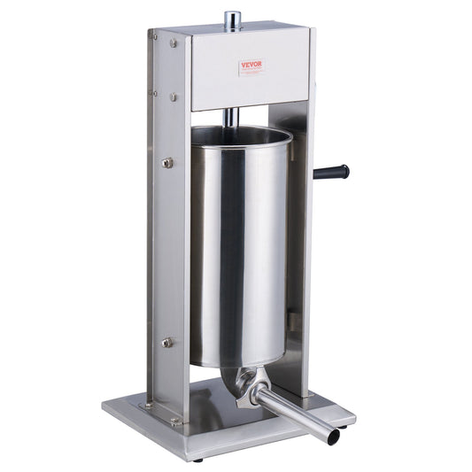Manual Sausage Stuffer 15 L Vertical Sausage Machine 304 Stainless Steel