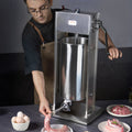 Manual Sausage Stuffer 15L Stainless Steel Vertical Machine