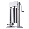 Manual Sausage Stuffer 15L Stainless Steel Vertical Machine