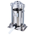 Sausage Stuffer 2L Vertical Manual Machine 304 Stainless Steel 2 Tubes