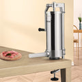 Sausage Stuffer 3L Stainless Steel Homemade Sausage Maker
