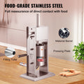 Sausage Stuffer 5LB 3L Capacity Stainless Steel Homemade Maker