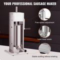 Sausage Stuffer 5L Stainless Steel Homemade Sausage Maker
