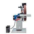 Belt Grinder Sander 72 x 2-Inch Belt Polisher with VFD 3 Grinding Moulds