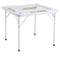 Mahjong Table 4 Player Square Folding 90x90cm White Domino Game