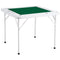 Mahjong Table 4 Player 90x90cm Folding Green Poker Card Game Table