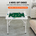 Mahjong Table 4 Player 90x90cm Folding Green Poker Card Game Table