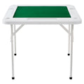 Mahjong Table 4 Player 90x90cm Folding Green Poker Card Game Table