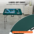Mahjong Table 90x90cm Fold-in-Half 4 Player Card Domino Green