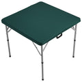 Mahjong Table 90x90cm Fold-in-Half 4 Player Card Domino Green