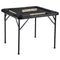 Mahjong Table 4 Player 90x90cm Folding Square Black Domino Game