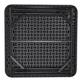 Mahjong Table 4 Player 90x90cm Folding Square Black Domino Game