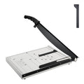 Paper Cutter, Guillotine Trimmer, 457 mm Cut Length, 20 Sheets Capacity, Heavy Duty Guillotine Paper Cutter with Guard Rail/Blade Lock for Cardstock/Cardboard, Paper Trimmer for Home Office