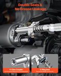 Grease Gun 8000 PSI Pistol Grip 0.4L 46cm Hose Automotive