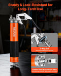 Grease Gun 8000 PSI High Pressure 0.4L Pistol Grip Kit Hose Nozzle