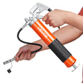 Grease Gun 8000 PSI High Pressure 0.4L Pistol Grip Kit Hose Nozzle