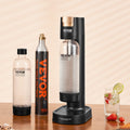 Soda Maker Machine Sparkling Water 1L Bottles CO2 Cylinder Starter Kit