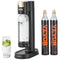 Soda Maker Machine 1L Bottle 2 CO2 Cylinders Sparkling Water Kit