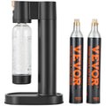 Soda Maker Machine 1L Bottle 2 CO2 Cylinders Sparkling Water Kit