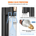 Soda Maker Machine Sparkling Water 1L Bottle CO2 Cylinder BPA-free