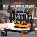 Leather Cutting Machine 10.2x5.9in Manual Die Cutter Embosser