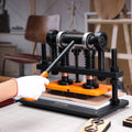 Leather Cutting Machine 10.2x4.7in Manual Die Cutter Embosser