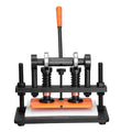 Leather Cutting Machine 10.2x4.7in Manual Die Cutter Embosser