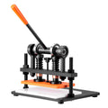 Leather Cutting Machine 11x5.5in Manual Die Cutter Embosser