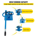 YP-9 Manual Metal Bender 7 Dies Round Square Bar Rod Tool
