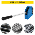 2-in-1 Metal Shrinker Stretcher Set Steel Jaws Sheet Metal Bender Tool