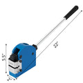 2-in-1 Metal Shrinker Stretcher Set Steel Jaws Sheet Metal Bender Tool