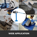 Tube Bender 240° Heavy Duty Metal Pipe Notcher 3 Dies