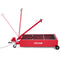Oil Drain Pan 75.7L Capacity Manual Pump 2.2m Hose Red