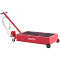 Oil Drain Pan 75.7L Capacity Manual Pump 2.2m Hose Red