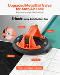 Vacuum Glass Lifter 203mm 180kg 2-Pack Tile Granite Suction Cup Tool