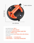 Vacuum Glass Lifter 203mm 180kg 2-Pack Tile Granite Suction Cup Tool