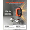 Vacuum Suction Cup, 203 mm Vacuum Glass Lifter with Metal Handle, 195 kg Max Lifting Capacity Tile Suction Cup Tool with Carrying Case for Lifting Large Tile, Granite, Drywall, Windows (2-Pack)