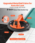 Vacuum Suction Cup 203mm 195kg Tile Granite Lifter 2-Pack