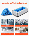 Automatic Shoe Cover Dispenser 100pc Non-Slip Silver