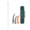 Manual Pole Saw 118-809cm Extendable Tree Pruner Fiberglass Handle