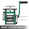 Rolling Mill Machine 120mm Roller Width Manual Jewelry Press DIY
