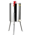 Honey Extractor 2/4 Frames Stainless Steel Beekeeping Spinner