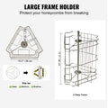 Honey Extractor 3 Frame Stainless Steel Centrifuge Apiary Equipment