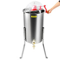 Honey Extractor 3 Frame Stainless Steel Centrifuge Apiary Equipment
