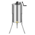 2 Frame Honey Extractor Manual Spinner Stainless Steel Honeycomb